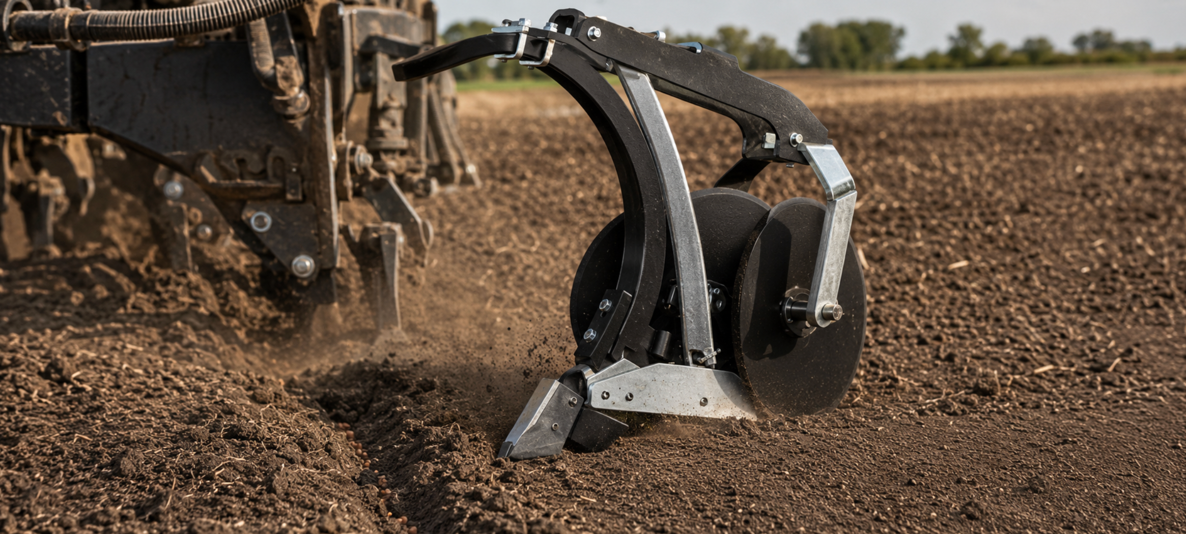 Anderson Disc Leveler — agricultural soil leveling and seedbed finishing attachment