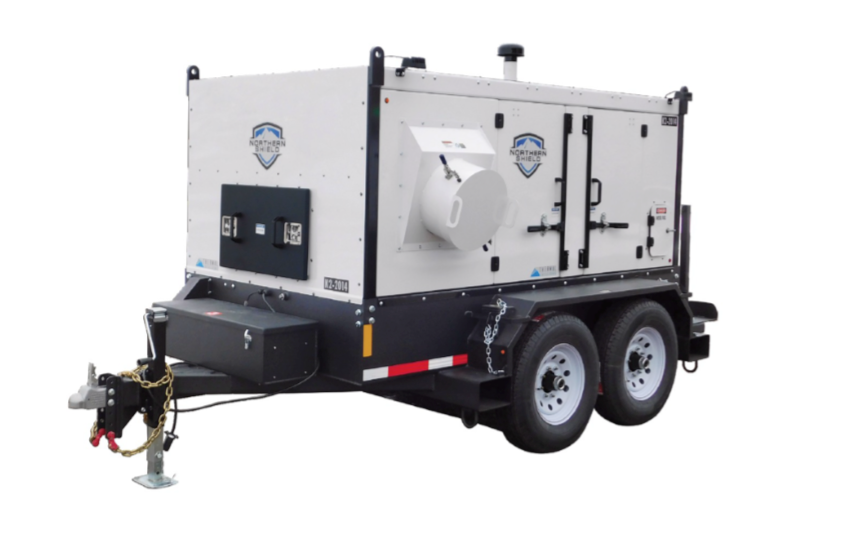 Anderson Flameless Heater — portable industrial 600,000 BTU diesel flameless heating unit
