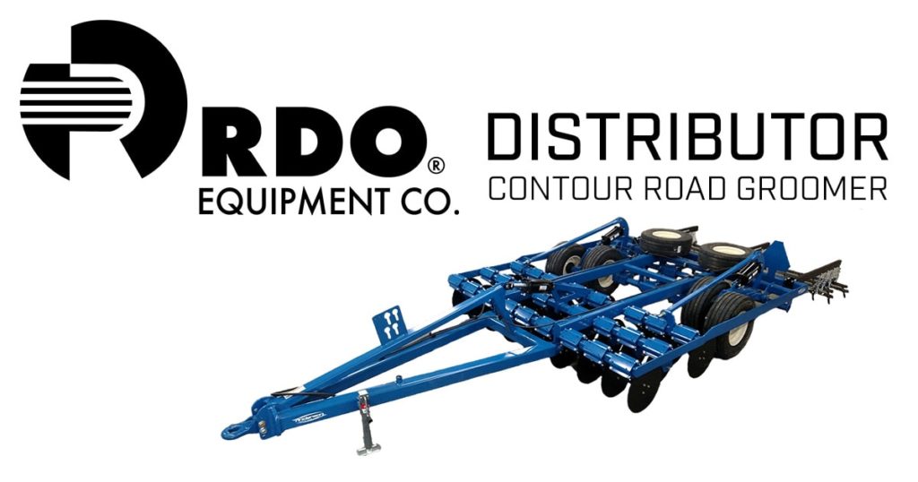 RDO Equipment now a Distributor of Contour Road Groomer